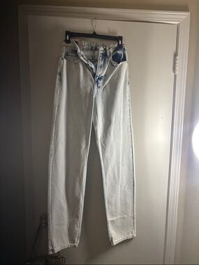 New women’s Free People ksubi Light Super High Rise relaxed leg full length $220